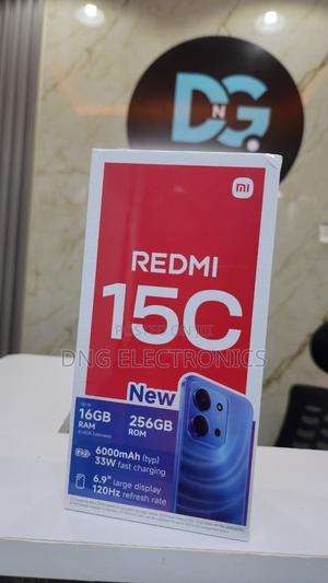 New Xiaomi Redmi 15C 4G 256 GB Black