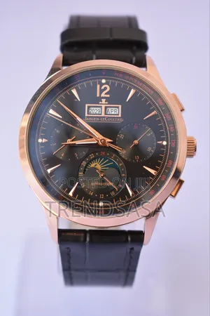 Jaeger Lecoultre Master Control Calendar Chrono Rose and Yellow Gold