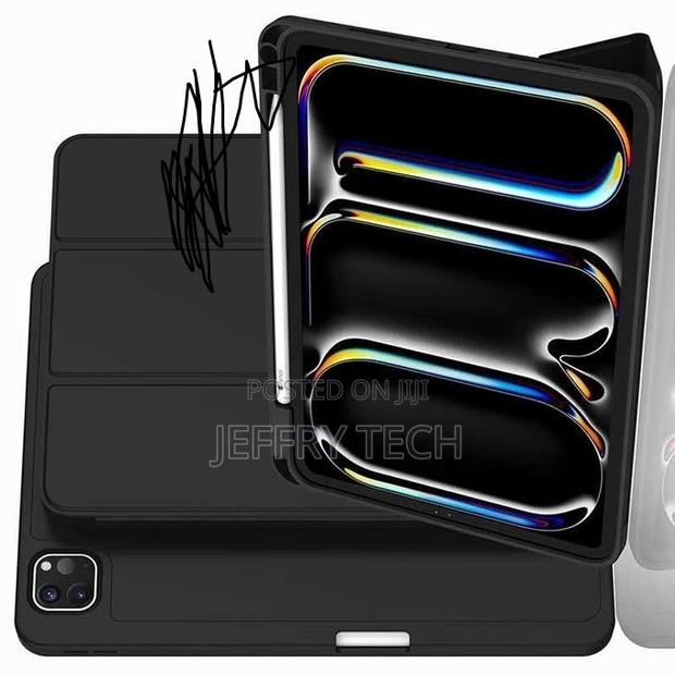 iPad Pro 13 Inch Case M4 (2024 Model, 7th Generation) Black - thumbnail 3