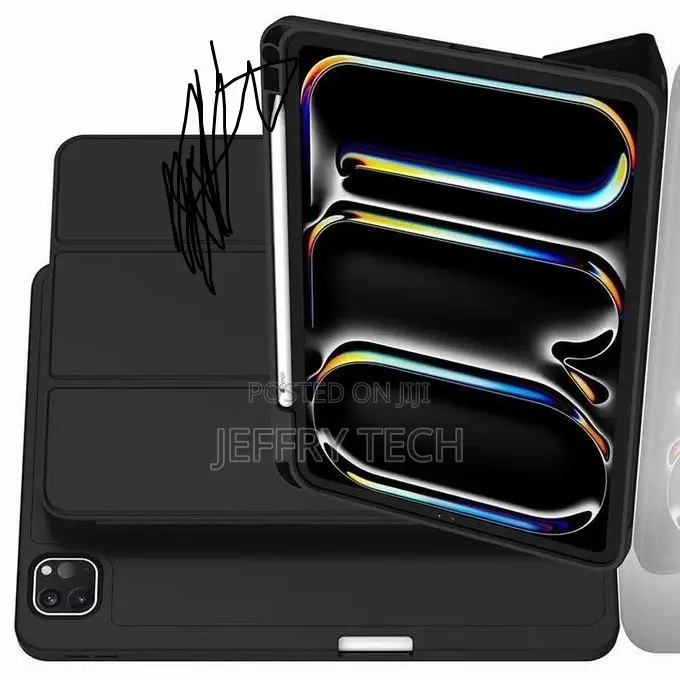 iPad Pro 13 Inch Case M4 (2024 Model, 7th Generation) Black