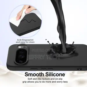 Liquid Silicone Case for Google Pixel 10 Black