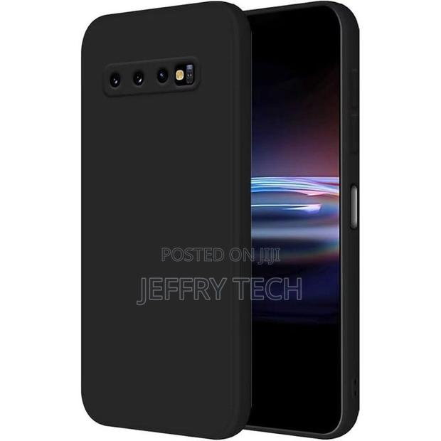 Liquid Silicone Case for Samsung S10+ / Samsung S10 Plus: Black - thumbnail 3