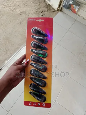 10pc Gloss Black Car Roof Top Decoration Mini Shark Fini