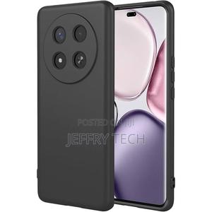 Liquid Black Pouch for Honor X9c - Flexible Tpu Scone Protective Case - thumbnail 2