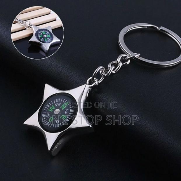 Silver Metal Compass - main view