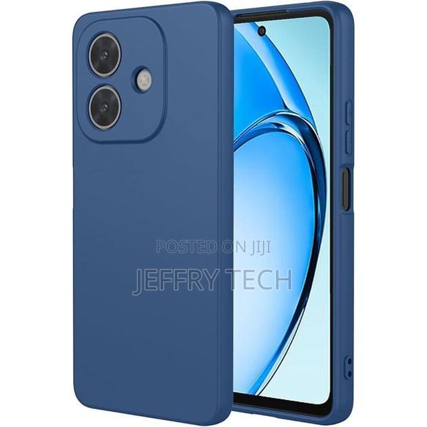 Liquid Silicone Case for Honor 10 Play: Blue - main view