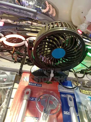 360° Adjustable Single Headcar Dashboard Fan