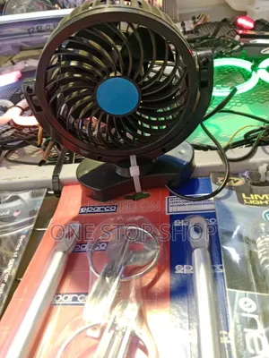 360° Adjustable Single Headcar Dashboard Fan