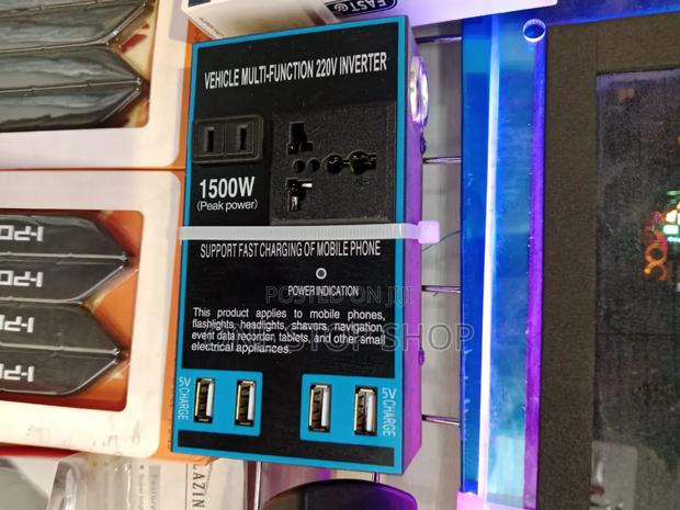 1500w Multifunction Vehicle Inverter With Usb Port - thumbnail 2
