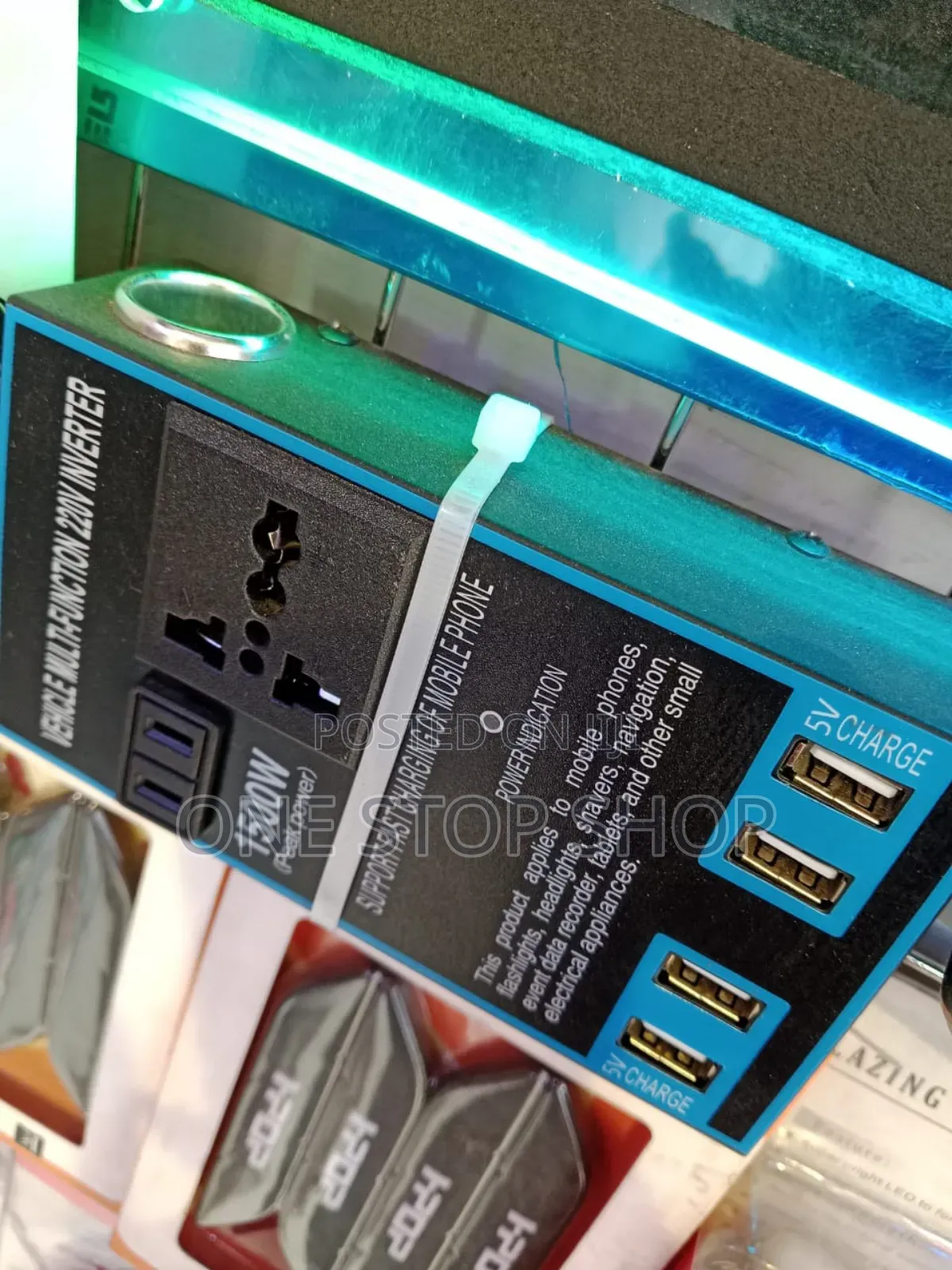 1500w Car Power Inverter With 4usb Port 12v Car Charger