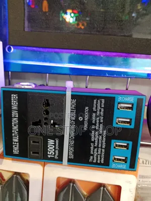 1500w Car Power Inverter With 4usb Port 12v Car Charger