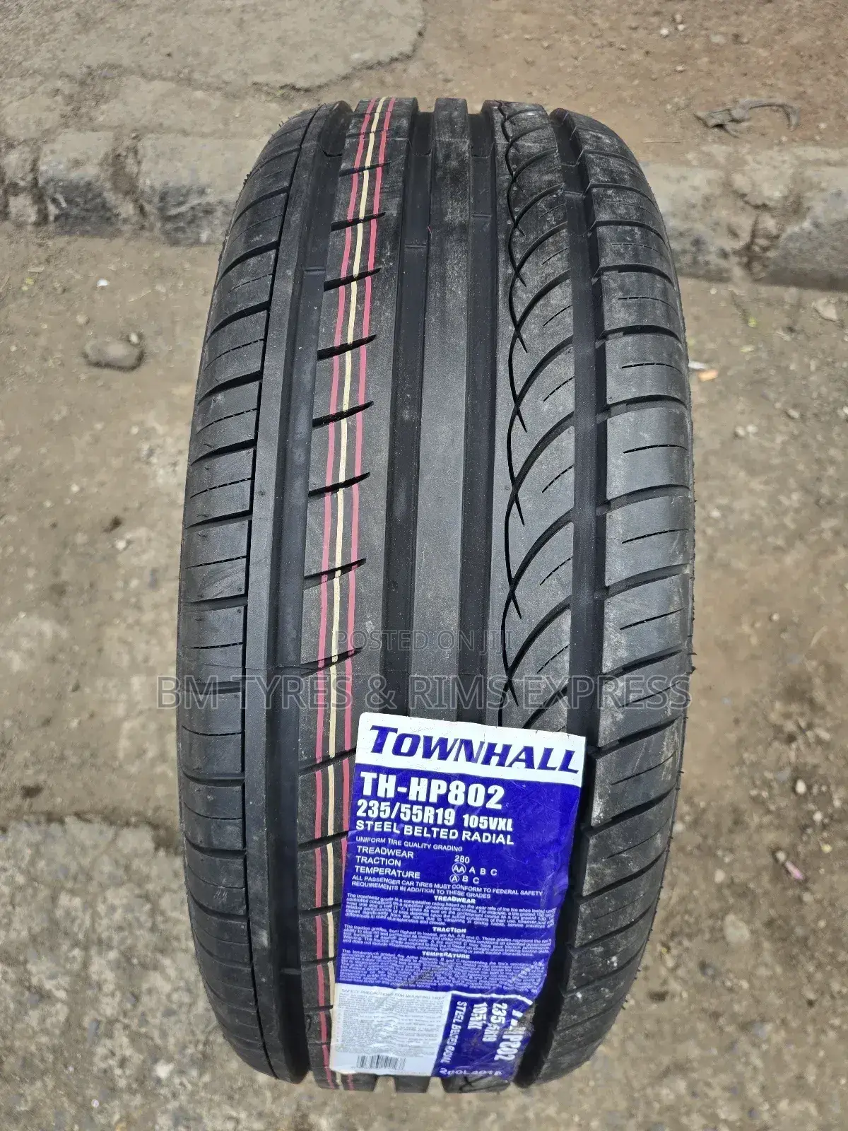 235 /55 R19 Townhall Tyres.