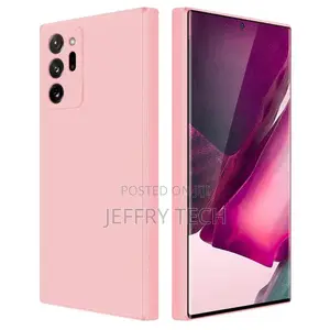 Liquid Silicone Case for Samsung Note 20 Ultra: Pink