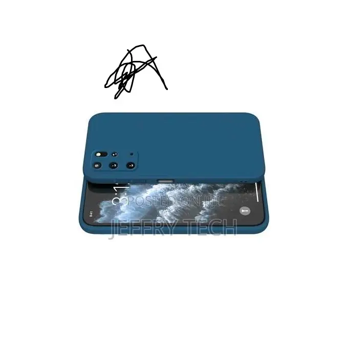 Liquid Silicone Case for Samsung S20 Plus: Blue