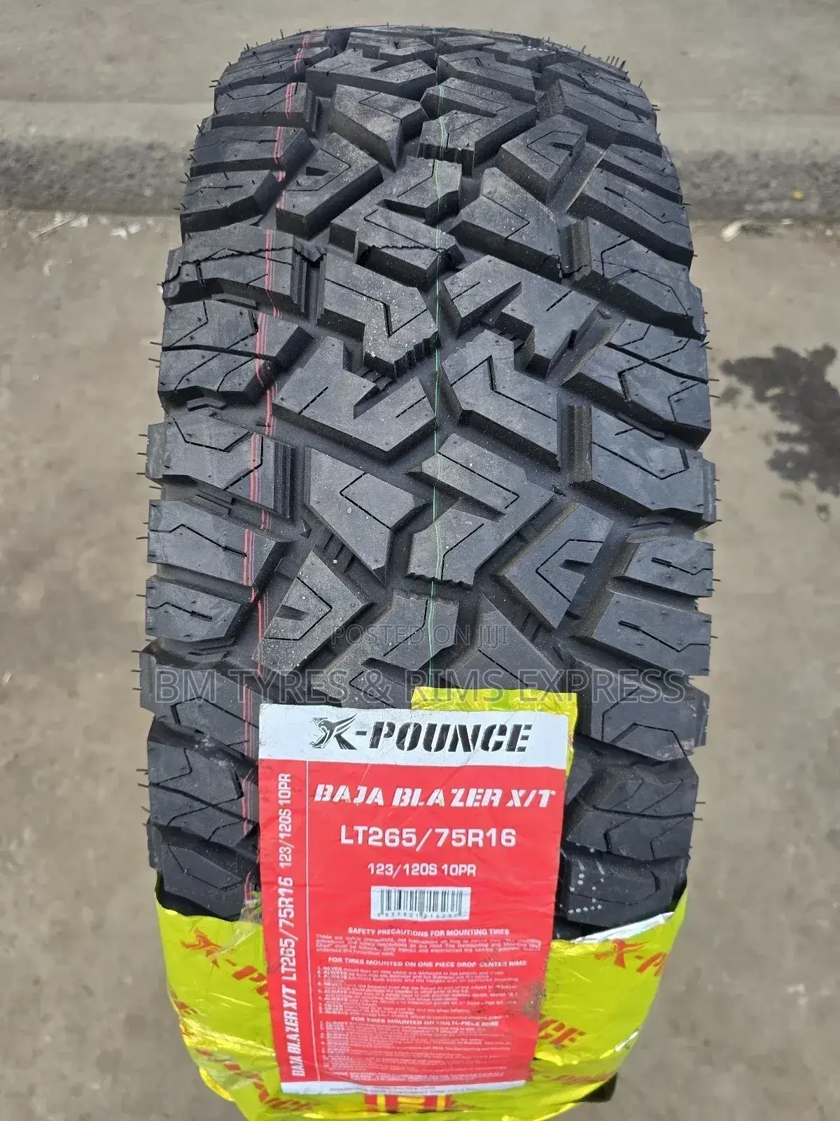 265 /75 R16 X-Pounce Tyres (Xt)