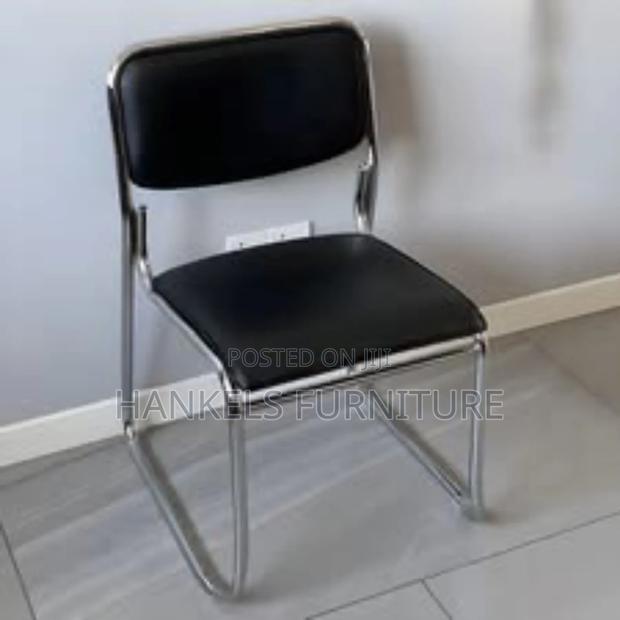 Chrome Visitor Chair: Stylish, Sturdy Budget-Friendly