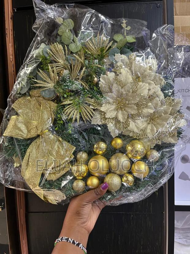 Christmas Wreath With Lamp - thumbnail 2