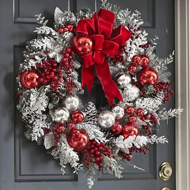 *Candy Cane Christmas Wreath
