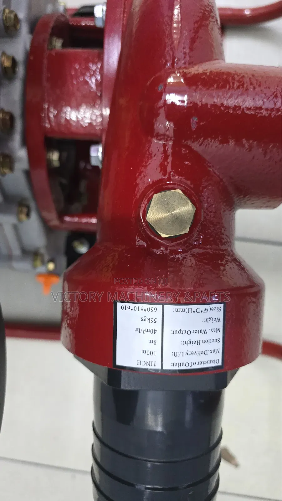 3 Inch Diesel Aico Japan High Pressure Water Pump