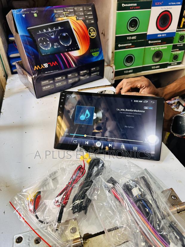 10" Android Car Android Radio, 4+64gb,Free Reverse Cam Fan Included - main view