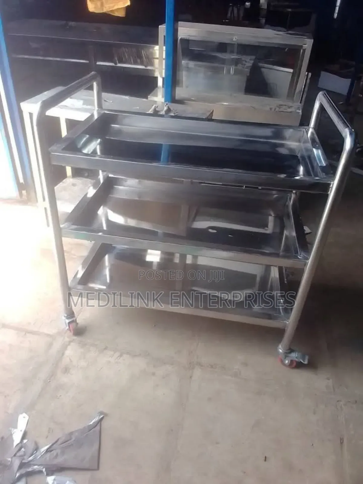 Restaurant Service Trolleys (3-Tier Troler)