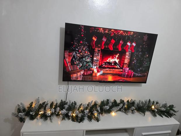 Christmas Garland With Lights - main view