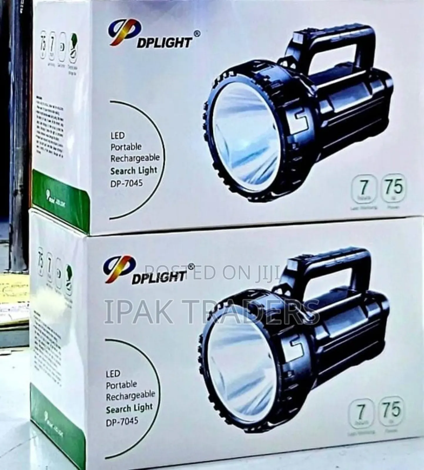 *Dp Portable Bright Led Rechargeable Torch