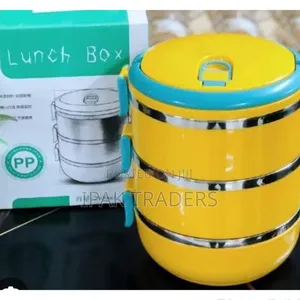 *Layered Stainless Thermal Steel Lunchbox*
Insulated