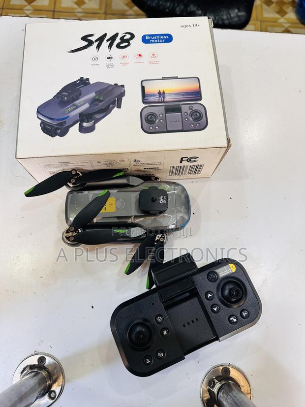 S118 Drone – Hd Camera, Long Range, Foldable Design - main view