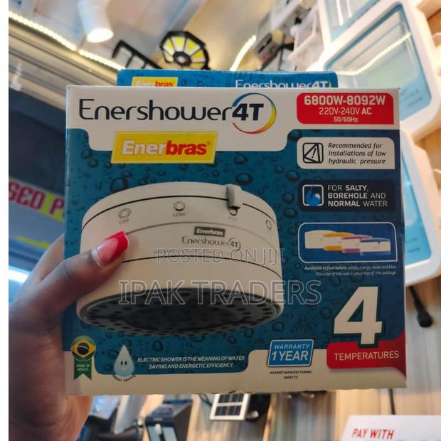 Enershower 4t 4 Temperatures Shower Head