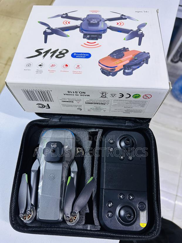 S118 Drone Smart With Dual Hd Cameras Gesture Control - main view