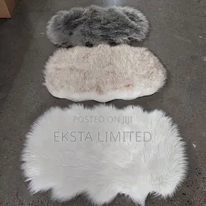 Fluffy Faux Fur Rugs Bedroom Floor High Density Mat 60x90cm