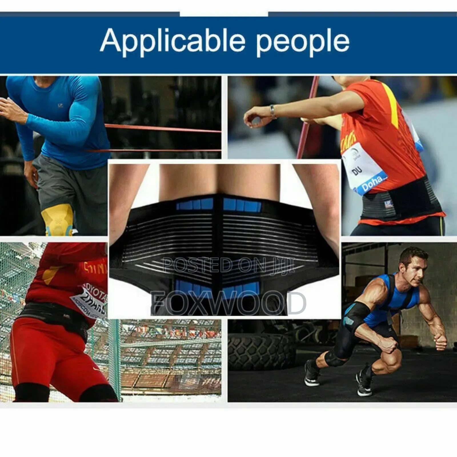Waist Support Belt, Also Known as a Lumbar Support Belt.