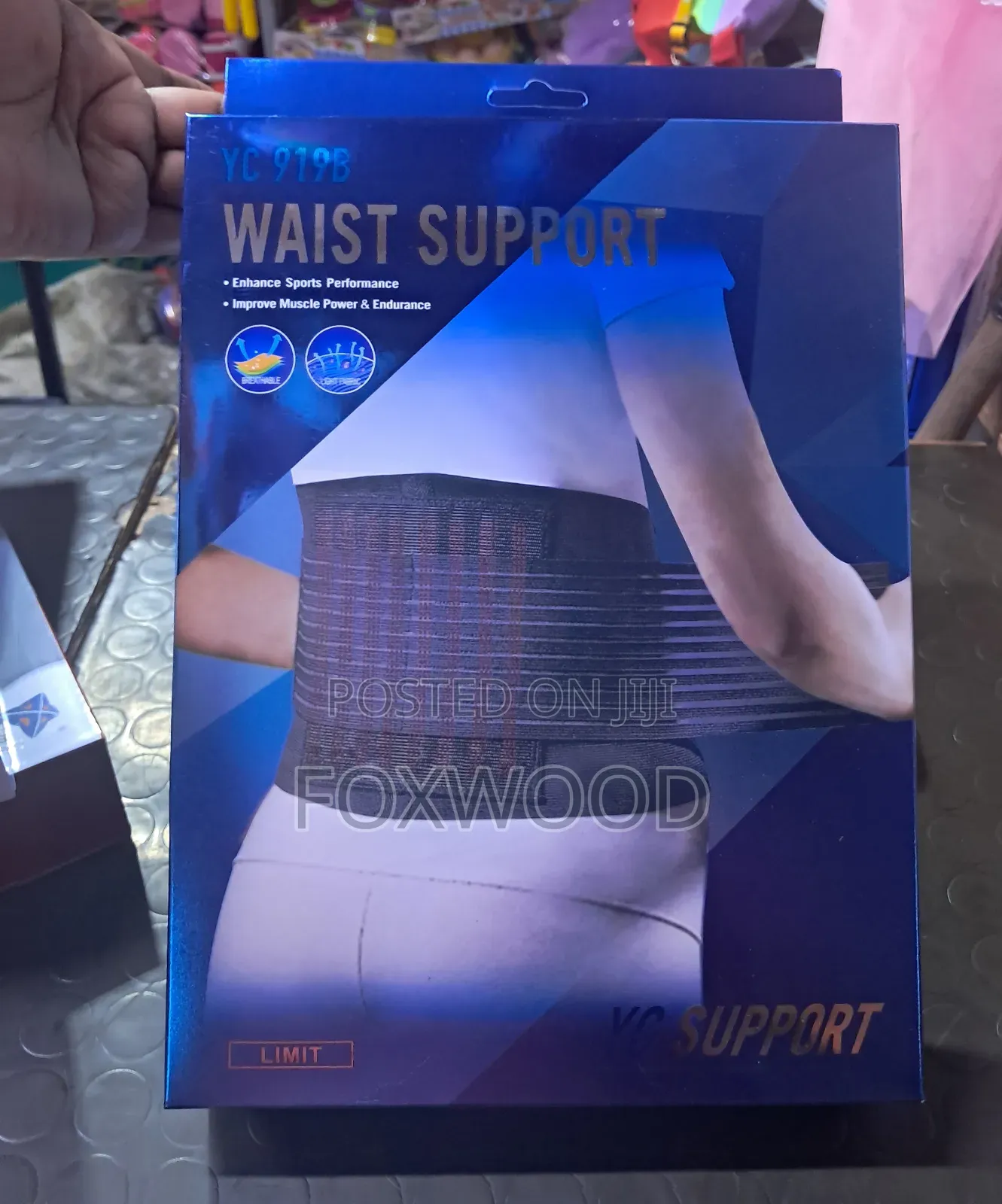 Waist Support Belt, Also Known as a Lumbar Support Belt.