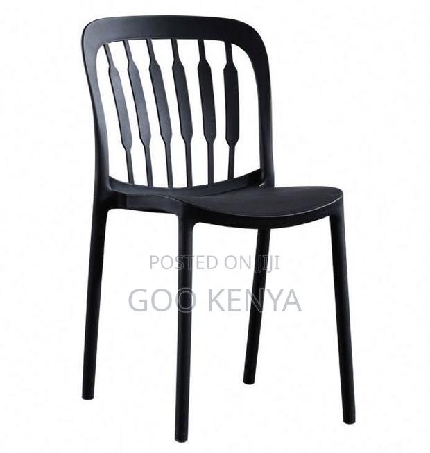 Home Chair; Stackable Colorful High-Back Polypropylene Chair - thumbnail 2