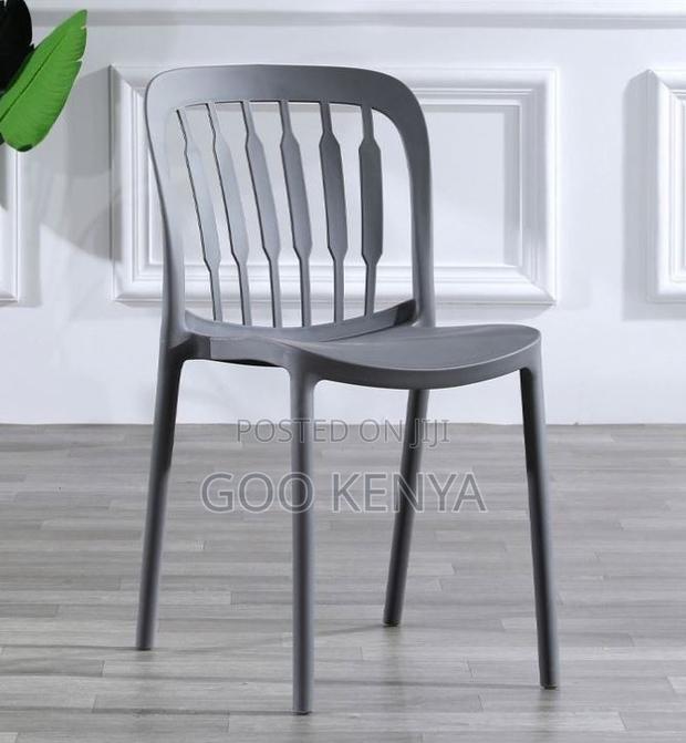Home Chair; Stackable Colorful High-Back Polypropylene Chair - thumbnail 3