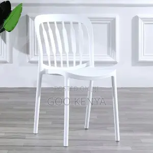 Home Chair; Stackable Colorful High-Back Polypropylene Chair