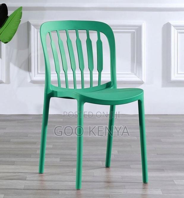Home Chair; Stackable Colorful High-Back Polypropylene Chair - thumbnail 6