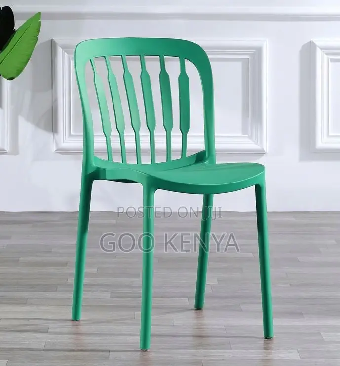 Home Chair; Stackable Colorful High-Back Polypropylene Chair