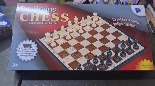 Brains Chess - Magnetic Board Game Xl - thumbnail 2