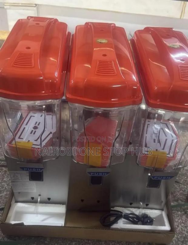 3 Tank Juicer Dispenser - main view