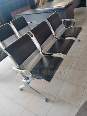 Heavy-Duty 3-Seater Link Chair – Perfect for Offices Hospitals