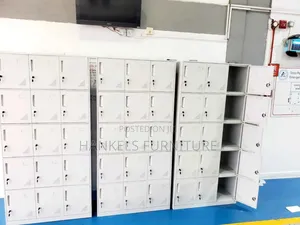 15-Locker Cabinet – Secure Organized Storage Solution