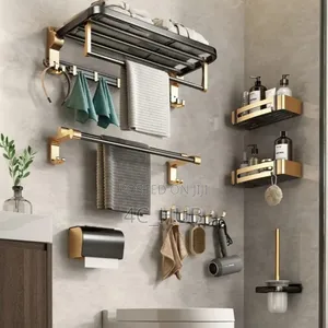 Towel Storage Rack Set Bathroom Storage Rack