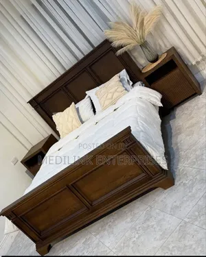 Wooden Matt Solid King Sized Bed
