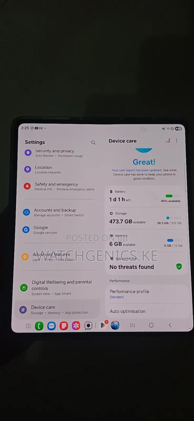 New Samsung Galaxy Z Fold4 512 GB Black - thumbnail 4