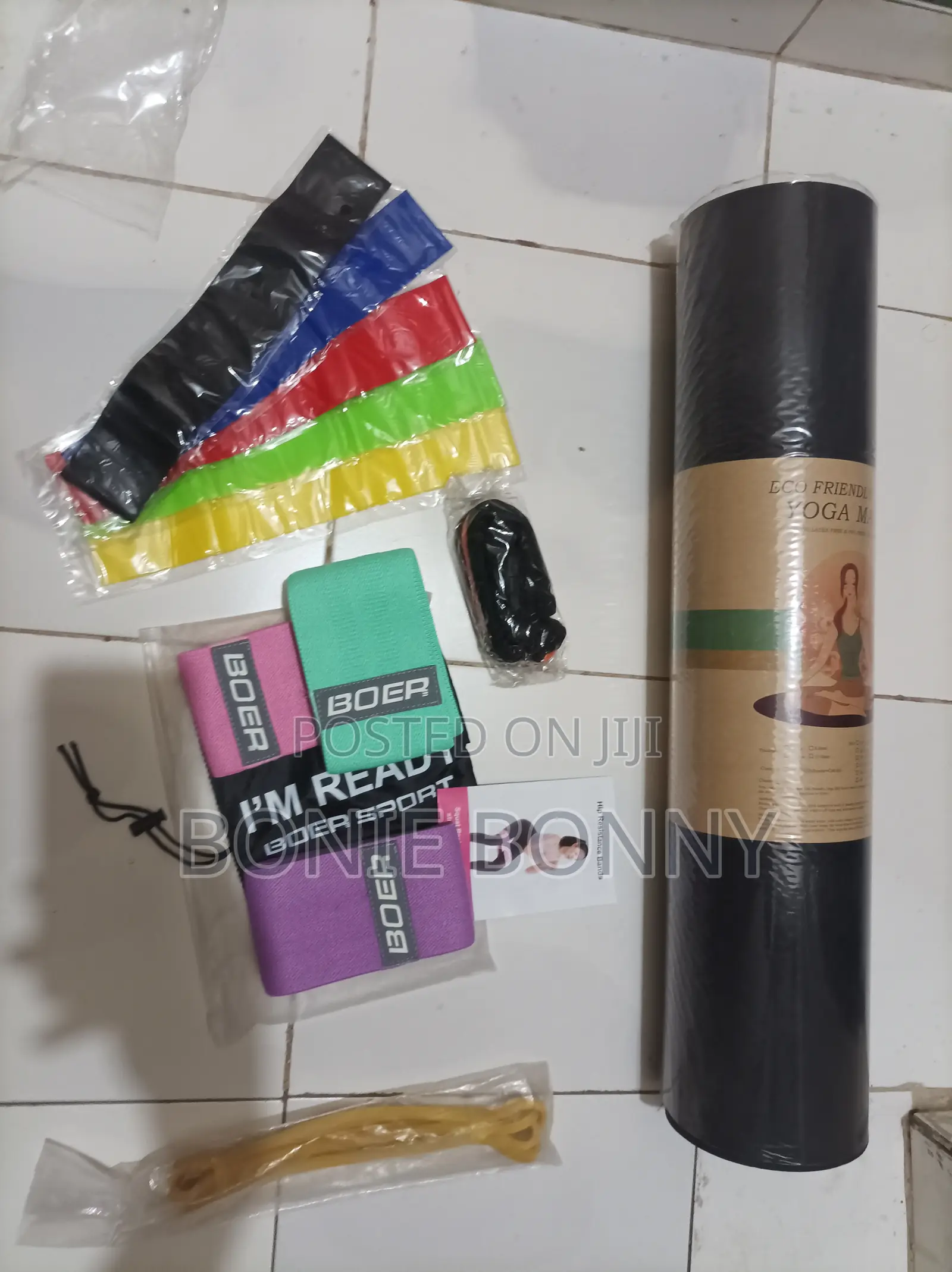 Boer Exercise Bands + Free Weist Bag