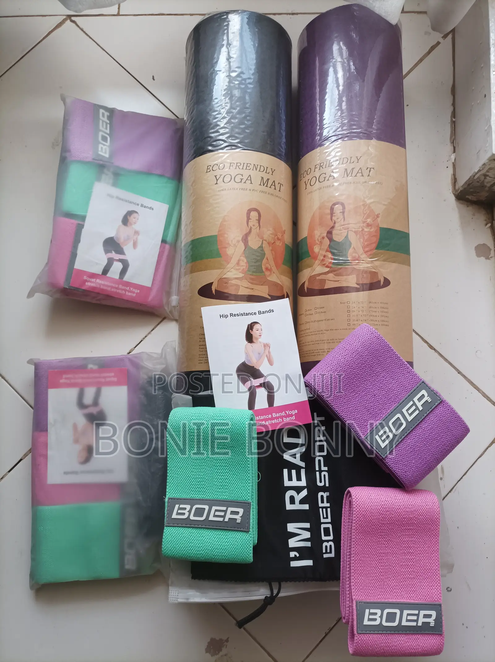 Boer Exercise Bands + Free Weist Bag