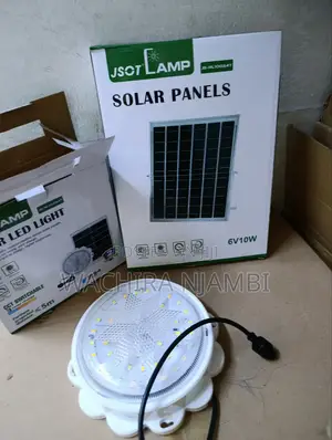 100w Indoor Ceiling Light With Solar Panel