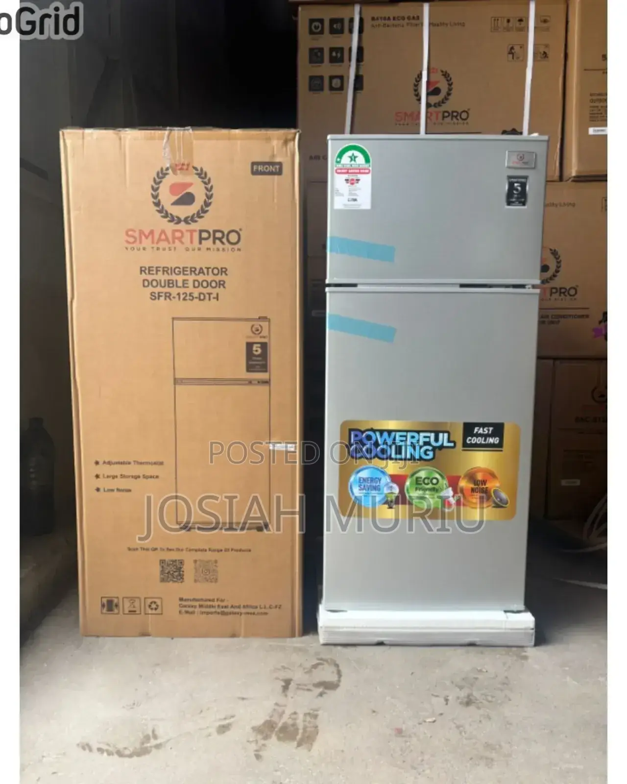 SFR-125-Dt-I Smart Pro 95l Double Door Refrigerator -